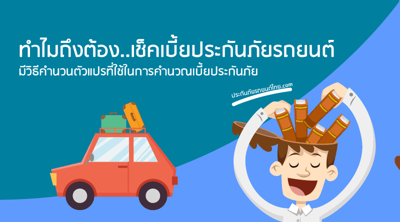 วิธีการเช็คเบี้ยประกันภัยรถยนต์